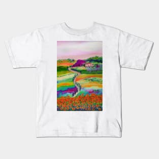 Tuscan countryside Kids T-Shirt